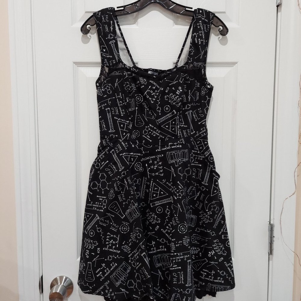 Hot Topic Chemistry Dress Fit and Flare